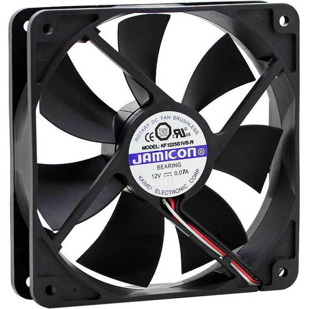 Вентилятор Jamicon (KF1225S1VS-R) R-28316 - изображение 1