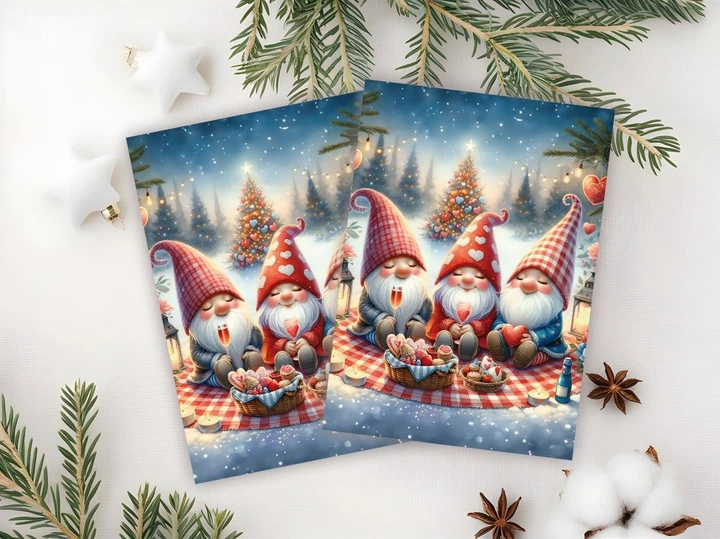 Різдвяні листівки купити