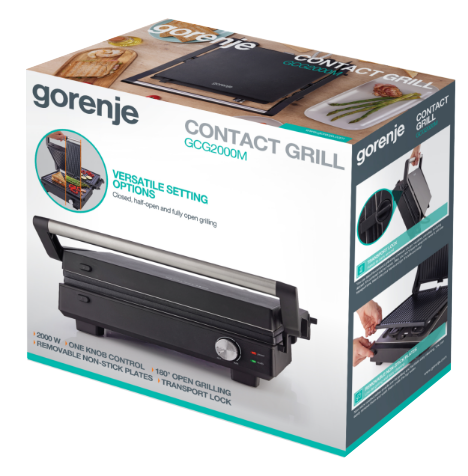 Гриль GCG2000M Gorenje 000335183 - изображение 7