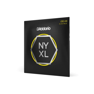 Струны для гитары D'Addario NYXL Super Light Top / Regular Bottom (09-46) (NYXL0946) - изображение 2