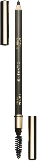 Олівець для брів Clarins 01 Dark Brown 1.3 г (3666057246302) - зображення 1