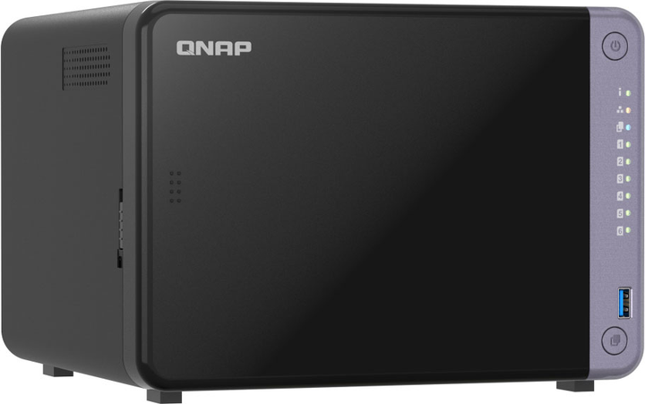 Мережеве сховище QNAP TS-632X-4G Black (TS-632X-4G) - зображення 5