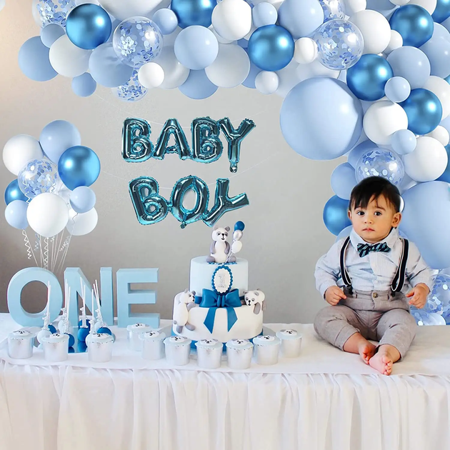 Набір латексних повітряних кульок Baby Boy - изображение 4