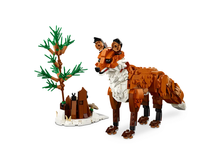Zestaw klocków LEGO Creator Leśne zwierzęta: Czerwony lis 667 elementów (31154) - obraz 4