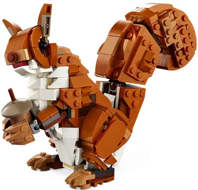 Zestaw klocków LEGO Creator Leśne zwierzęta: Czerwony lis 667 elementów (31154) - obraz 5