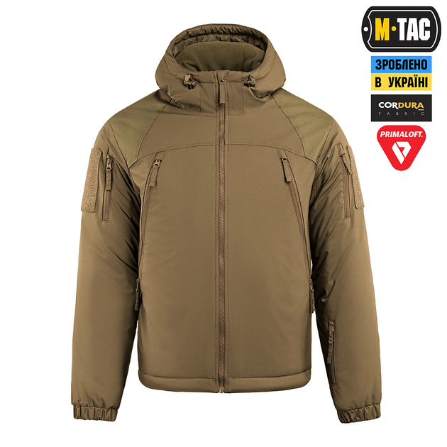 Куртка M-Tac зимова Alpha Gen.III Pro Primaloft Coyote Brown M/L - зображення 2