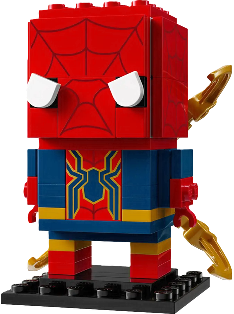 Zestaw klocków LEGO Marvel Iron Spider-Man 91 element (40670) - obraz 2