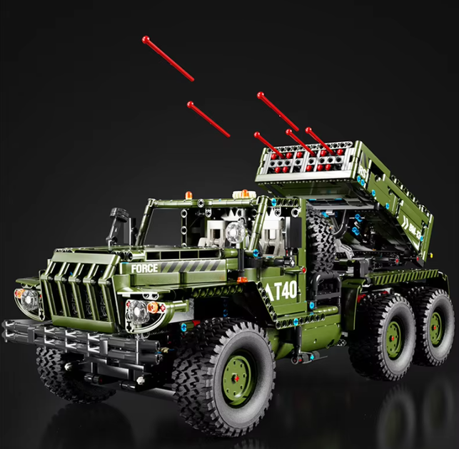 Конструктор детская игровая военная ракетная установка T4011 на 2268 деталей - Фото 10 Конструктор детская игровая военная ракетная установка T4011 на 2268 деталей - изображение 10