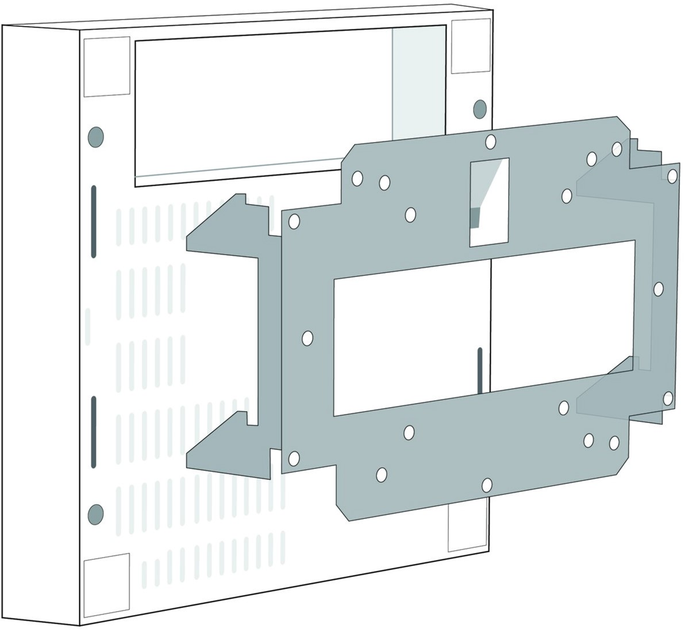 Кріплення Lancom Wall Mount для LN/LX series та LANCOM 750-5G (4044144613425) - зображення 2