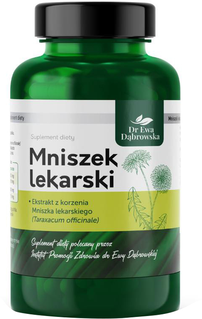 Naturalny suplement DR Ewa Dąbrowska Mniszek lekarski 60 szt (5906395564347) - obraz 1