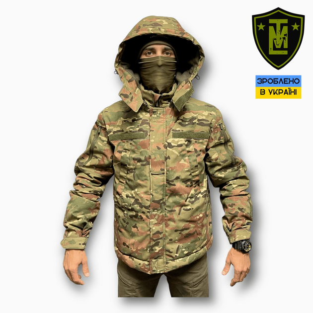 Куртка військова Lamica LMT Rip-Stop з підкладкою Fleece 2в1 MM14 M Multicam - зображення 2