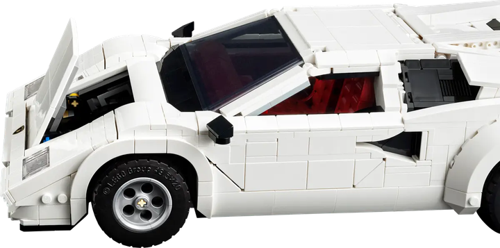 Конструктор LEGO Icons Lamborghini Countach 5000 Quattrovalvole 1506 элементов (10337) - Фото 6 Конструктор LEGO Icons Lamborghini Countach 5000 Quattrovalvole 1506 элементов (10337) - изображение 6