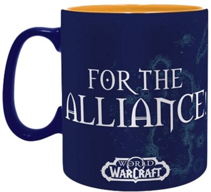 Kubek ABYstyle World Of Warcraft Alliance 460 ml (3700789276128) - obraz 1