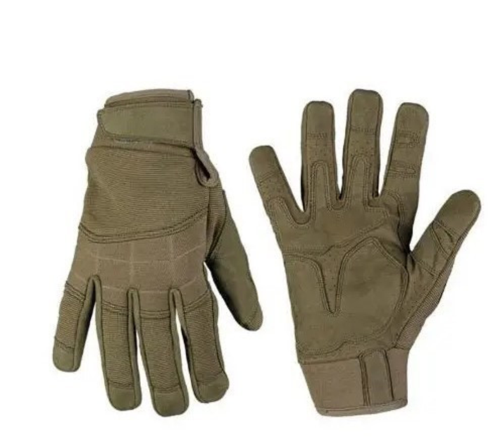 Рукавички MIL-TEC "ASSAULT GLOVES" Олива12519501 розмір S - зображення 1