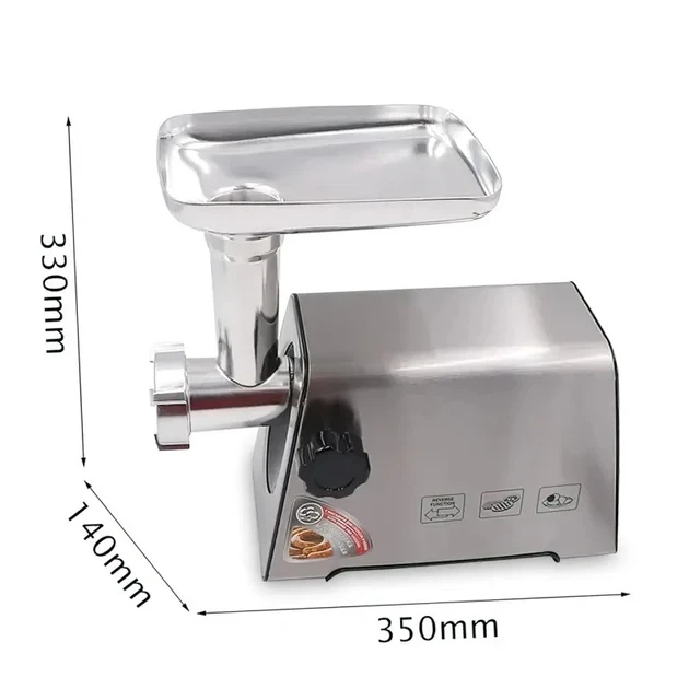 Электрическая мясорубка RAF R.3397 с функцией реверс 1800W Silver (3_05532) - изображение 8
