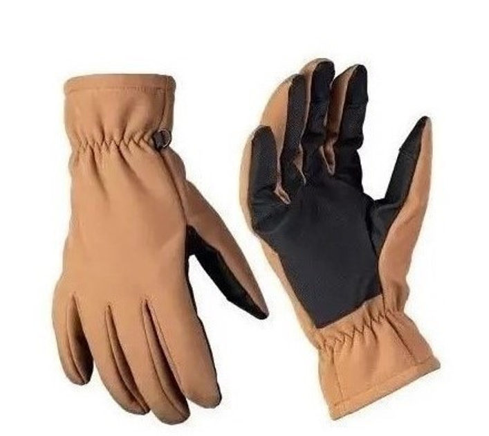 Зимние перчатки тактические STURM MIL-TEC "THINSULATE™ SOFTSHELL GLOVES" 12521319 S - изображение 1