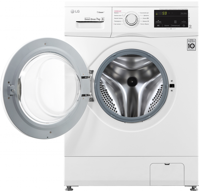 Пральна машина вузька LG F2J3HS0W - зображення 4