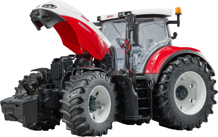 Машинка іграшкова Bruder Трактор Steyr 6300 Terrus CVT (3180) - Фото 5 Машинка іграшкова Bruder Трактор Steyr 6300 Terrus CVT (3180) - зображення 5