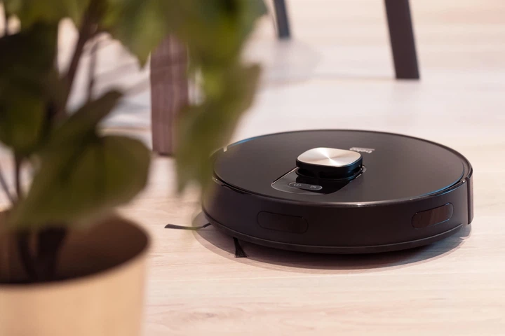 Робот-пилосос миючий Beko RoboSmart VRR80214VB Black Функція миття підлоги Станція очищення Створення картки приміщення 65 дБ - Фото 9 Робот-пилосос миючий Beko RoboSmart VRR80214VB Black Функція миття підлоги Станція очищення Створення картки приміщення 65 дБ - зображення 9