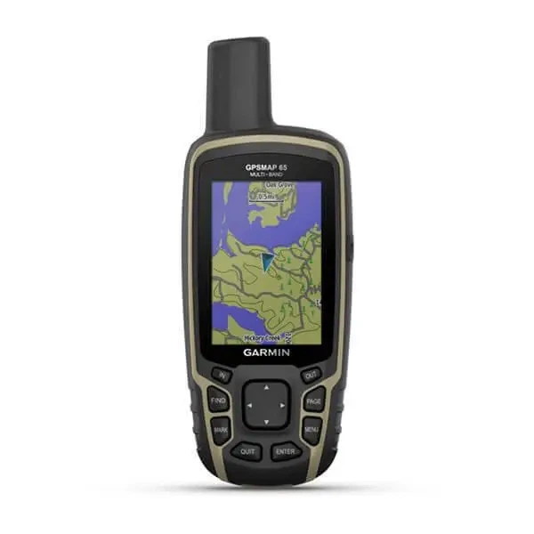 Туристический GPS-навигатор Garmin GPSMAP 65 с картами TopoActive Европы и датчиками ABC - изображение 5