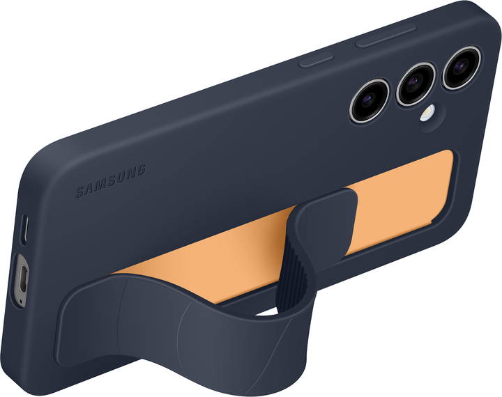 Etui Samsung Standing Grip Case do Samsung Galaxy S24 FE Blue Black (EF-GS721CNEGWW) - obraz 4