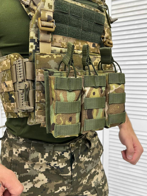 Результат MOLLE відкритий для трьох магазинів Cordura з кріпленням Multicam - зображення 1