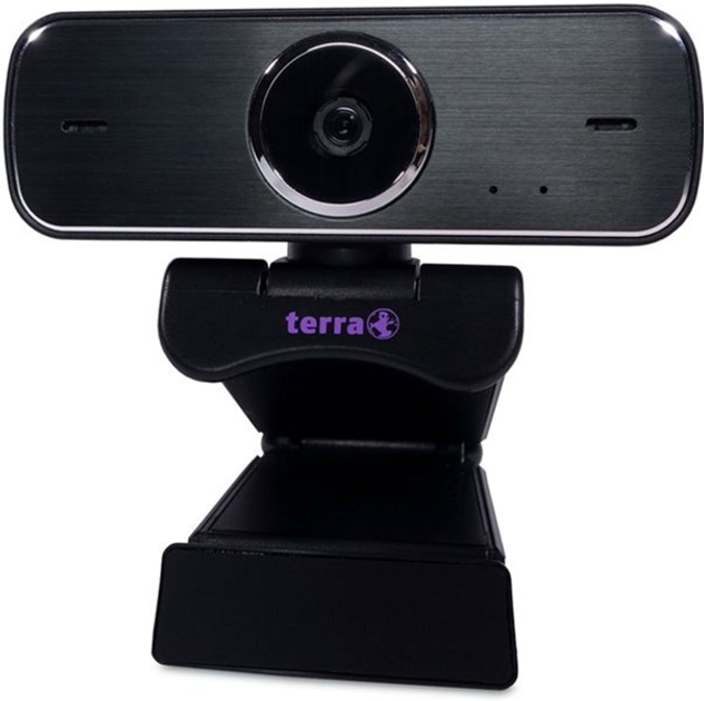 Kamera internetowa Wortmann AG TERRA Webcam JP-WTFF-1080HD Black - obraz 1