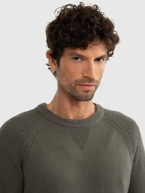 Sweter męski Big Star Najn 905 3XL Szary (5900714777982) - obraz 5