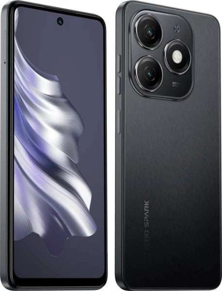 Смартфон Tecno Spark 20 (KJ5n) 8/256gb Gravity Black (4894947011597) - изображение 3