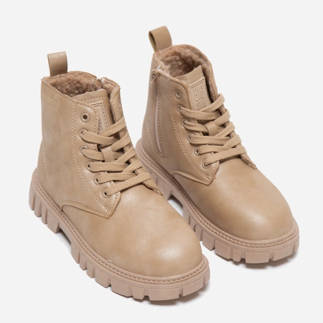 Trzewiki dziecięce zimowe dla dziewczynki Big Star Oo374082 801 31 Beżowe (5900714818333) - obraz 2