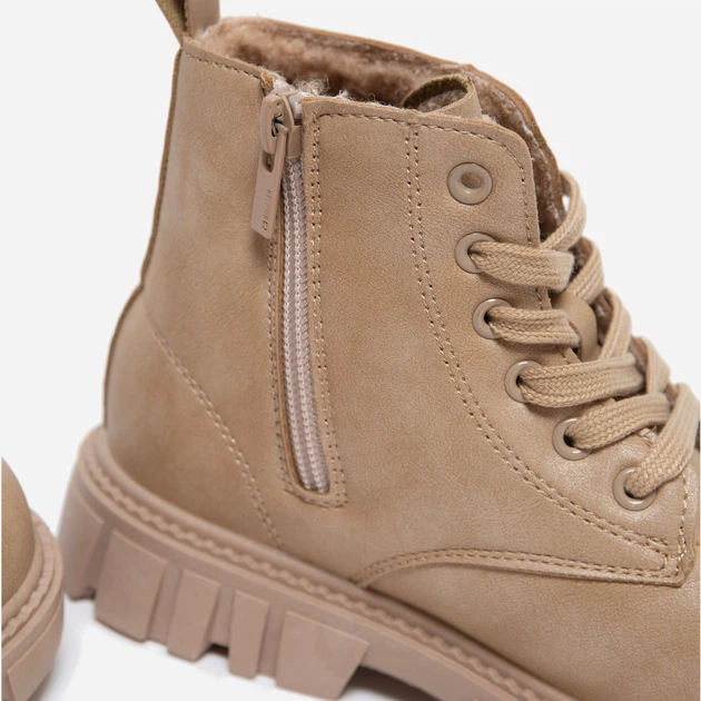 Trzewiki dziecięce zimowe dla dziewczynki Big Star Oo374082 801 31 Beżowe (5900714818333) - obraz 4