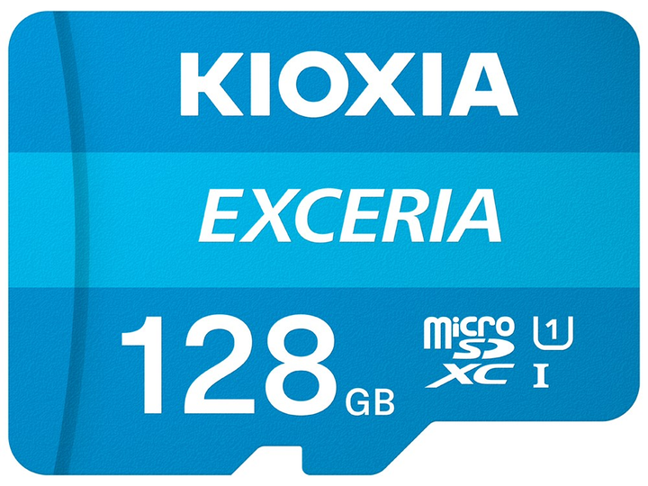 Карта пам'яті KIOXIA Exceria MicroSDXC UHS-I 128GB (LMEX1L256GG2) - зображення 1