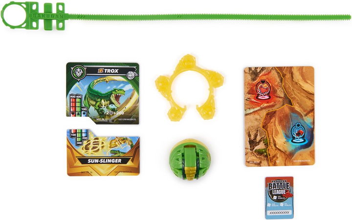 Figurka Spin Master Bakugan Special Attack Trox Green (0778988493243) - obraz 2