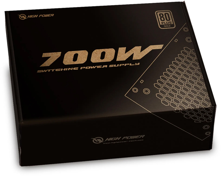 Блок питания HighPower 700W 80+ GOLD (HP1-J700GD-F12S) - изображение 8