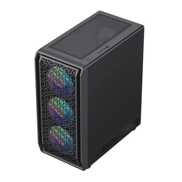 Корпус GAMEMAX Forge AB Tower E-ATX без блока живлення Черный - зображення 6