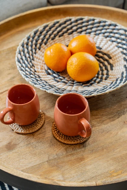 Кружки Secret de Gourmet Alicante керамічні з підставками 300 мл 2 шт (3560231619763) - зображення 8