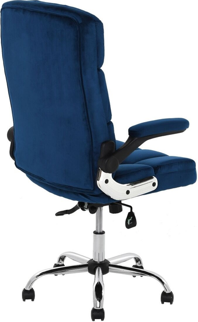 Fotel biurowy OTE Hermes Granatowy (OTE-FOT-HERMES-VELVET-DARK BLUE) - obraz 7