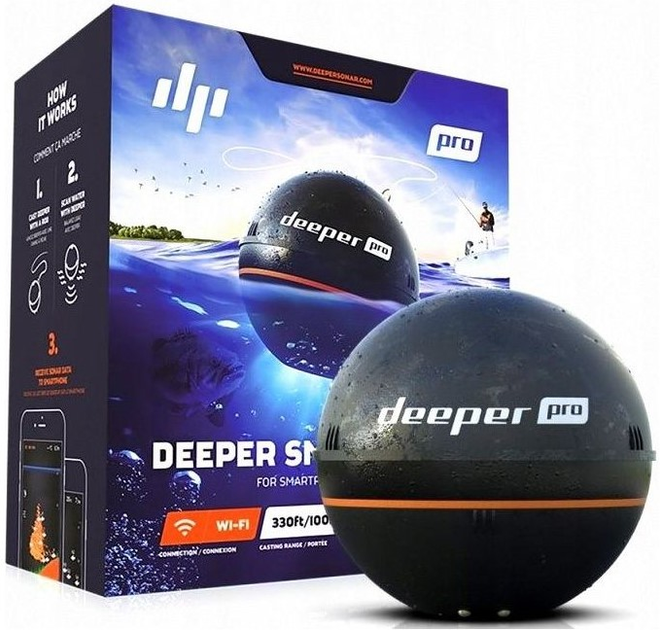 Ехолот Deeper Smart Sonar PRO (4779032950244) - зображення 4