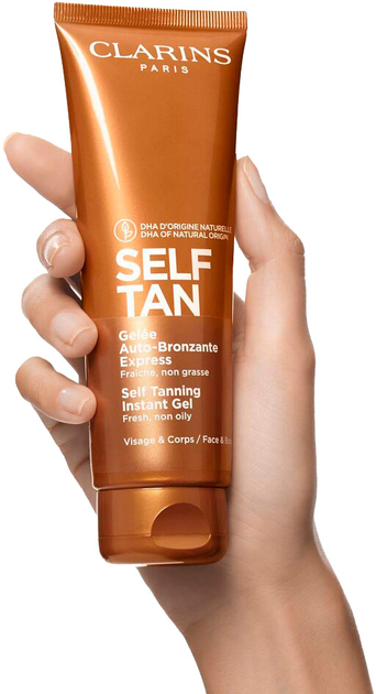 Автозасмага-гель Clarins Self Tan 125 мл (3380810449037) - зображення 6