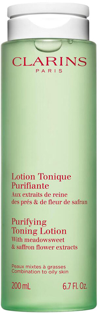 Płyn oczyszczający do twarzy Clarins Purifying Toning 200 ml (3666057216718) - obraz 1