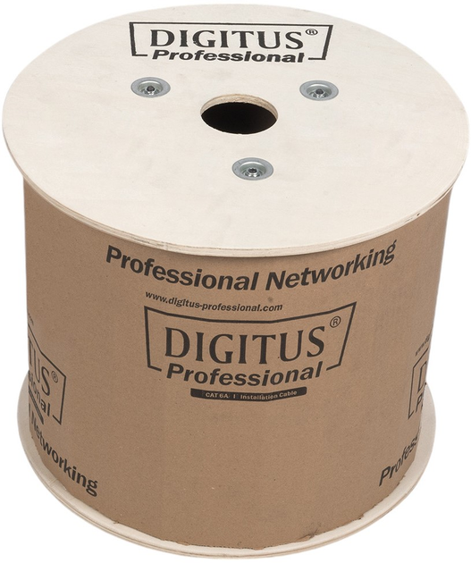 Kabel Digitus Cat.7 S/FTP, Dca-s1a d1 a1, AWG 23/1, LSOH, dupleksowy 500 m Szpula Orange (DK-1743-VH-D-5) - obraz 3