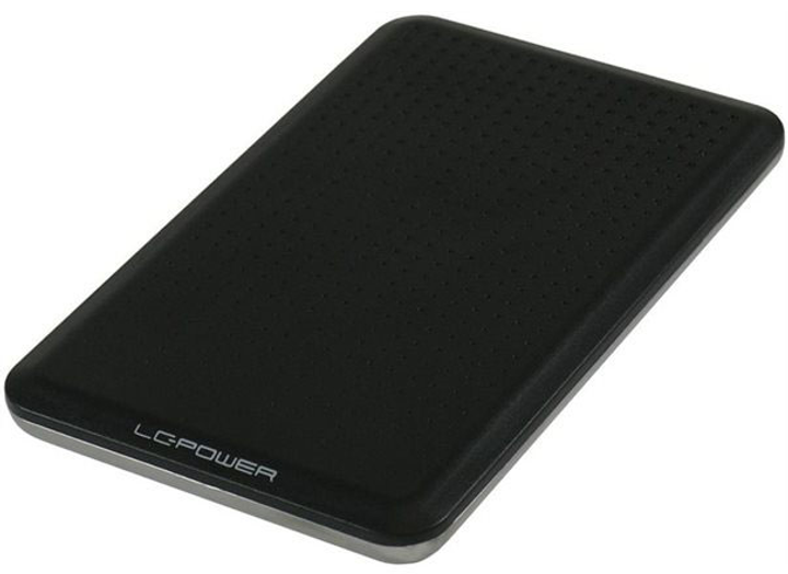 Kieszeń zewnętrzna LC-Power dla 2.5" SATA III HDD USB 3.0 Black (LC-25BU3) - obraz 1