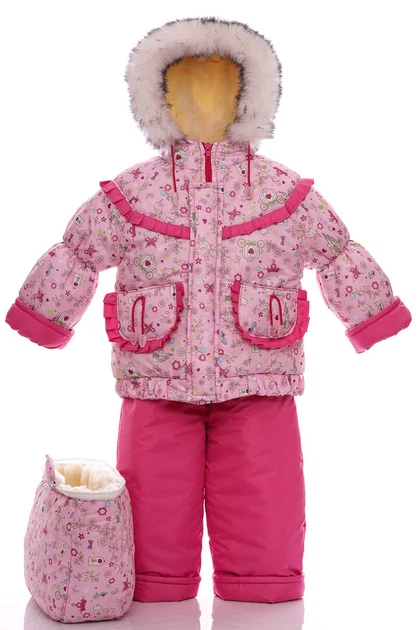 Комбинезон Конверт для девочки на меху Babykroha с принтом Корон мех белый с черным тройка розовый 98 см (51360) - Фото 5 Комбинезон Конверт для девочки на меху Babykroha с принтом Корон мех белый с черным тройка розовый 98 см (51360) - изображение 5