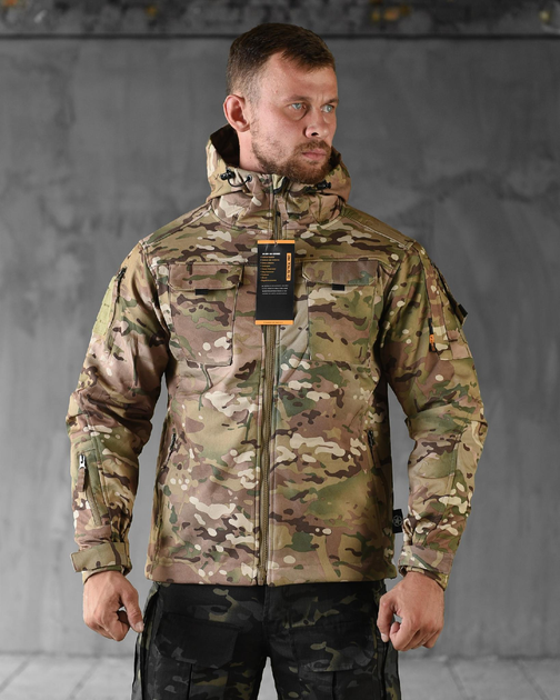 Тактична демісезонна куртка SoftShell L мультикам (89008) - зображення 1