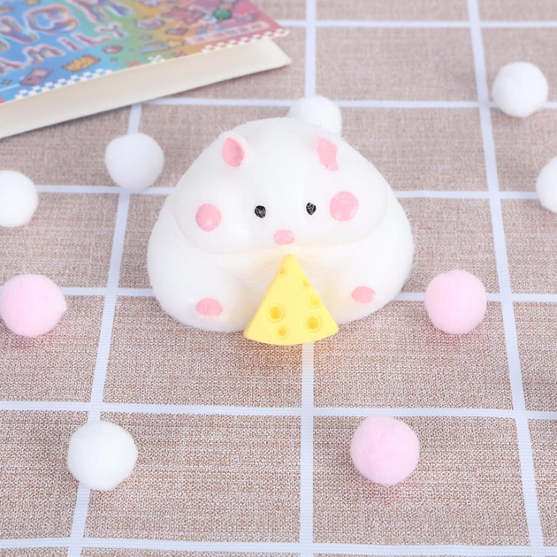 Игрушка-антистересс Squishy Сквиши Таба Хомяк – фото, отзывы ...
