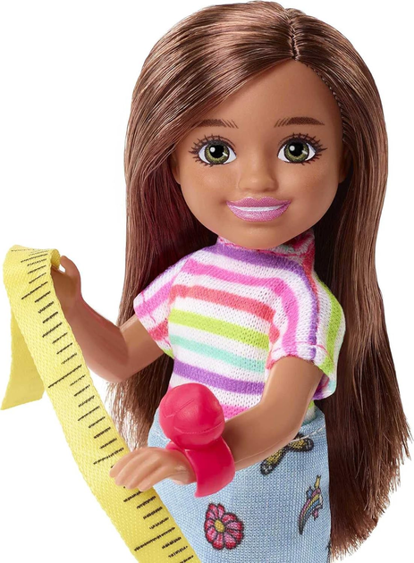 Lalka Barbie Chelsea Kariera Projektantka mody (0194735012381) - obraz 5