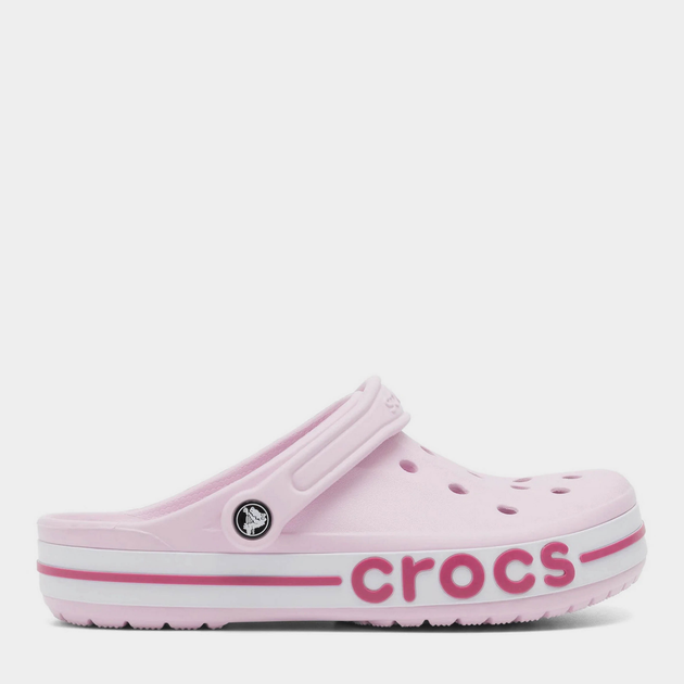 Акція на Жіночі крокси Crocs Bayaband Clog 205089-6TG 37-38 (M5/W7) 23 см Рожеві від Rozetka