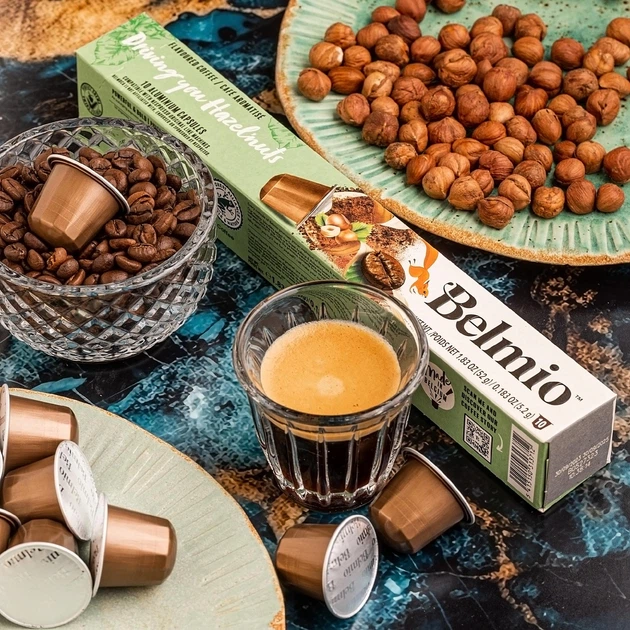 Кава в капсулах Belmio Driving you Hazel'nuts (10 шт), Nespresso - зображення 2