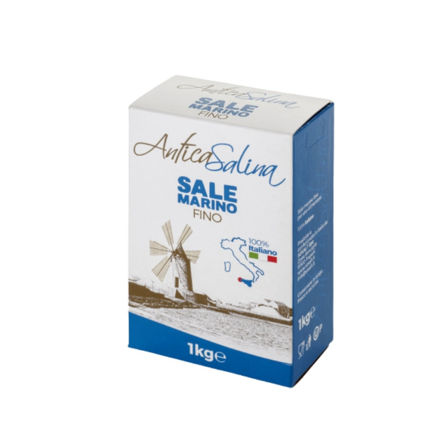 Морская соль Antica Salina Fino 1 кг 8014196160013 - изображение 1