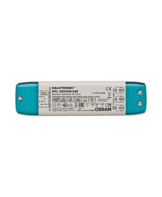 Электронный трансформатор 225W 230-240V для галогенных ламп DIM IP20 [4008321927026] HTL Osram - изображение 2